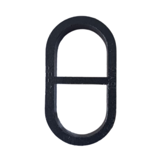 End Barbed Cap / 16 mm(Black)