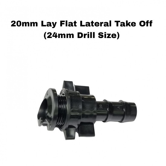 20mm Lay Flat Lateral Take Off 