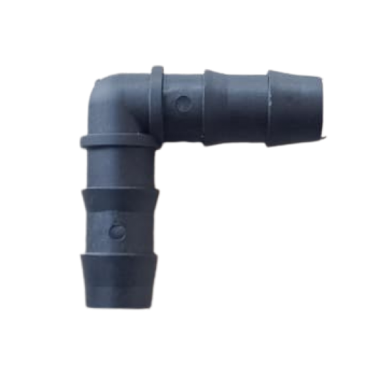 Elbow Barbed Connector / 16 mm(Black)