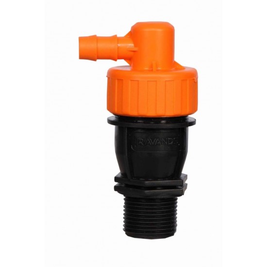 1"PP Air & Vacuum Release valve