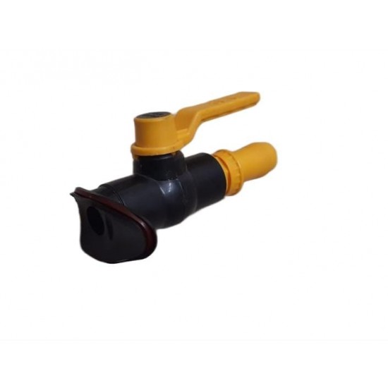 Lay Flat Connector / Ball Valve 32 mm / 32 mm Lock