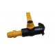 Lay Flat Connector / Ball Valve 32 mm / 32 mm Lock