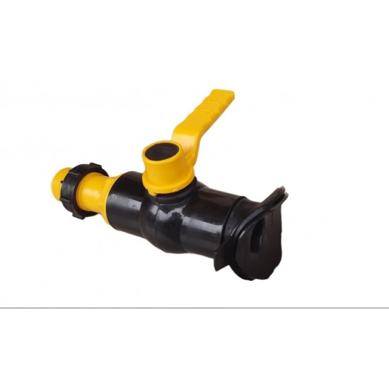 Lay Flat Connector/ Ball Valve 40 mm / 40 mm Lock