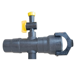 75MM EPC TYPE RAIN-PIPE CONNECTOR / MTA 32MM with C CLAMP With 32mm Rain Pipe / 1’’ FT Cock