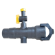 75MM EPC TYPE RAIN-PIPE CONNECTOR / MTA 32MM with C CLAMP With 32mm Rain Pipe / 1’’ FT Cock