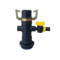 75MM EPC Type Rain Pipe Connector 32mm (OS Thread) Ring Clamp with 32mm Rain Pipe / 1’’ FT Cock