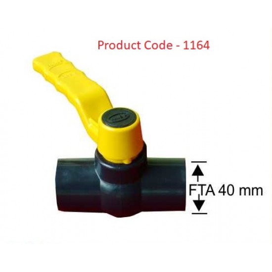 Ball Valve FTA Thread / 40 mm