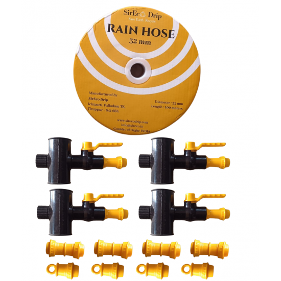 Rain Pipe Kit / 32 mm  500 sqm - 12 cents