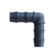 Elbow Barbed Connector / 16 mm(Black)