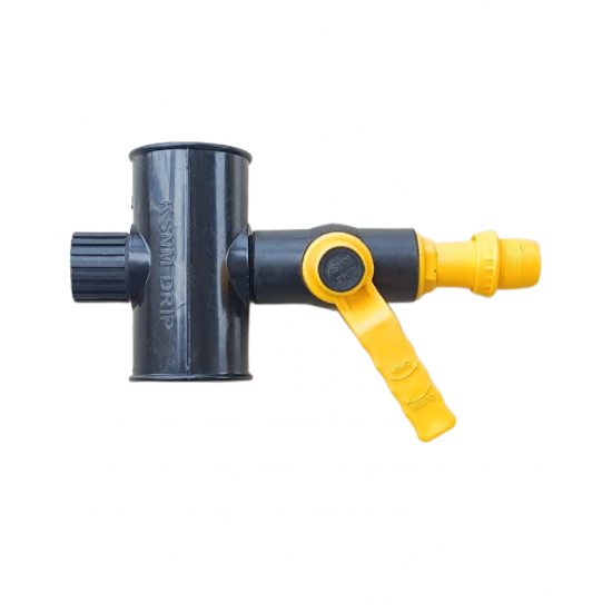4WC TEE 63mm / Ball Valve 32mm /32 mm Lock