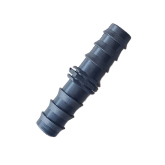 Straight Barbed Connector / 16 mm(Black)