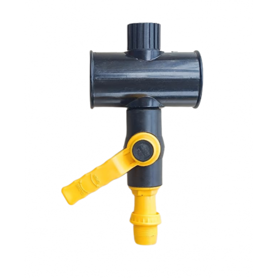 4WC TEE 75 mm / Ball Valve 32 mm / 32 mm Lock