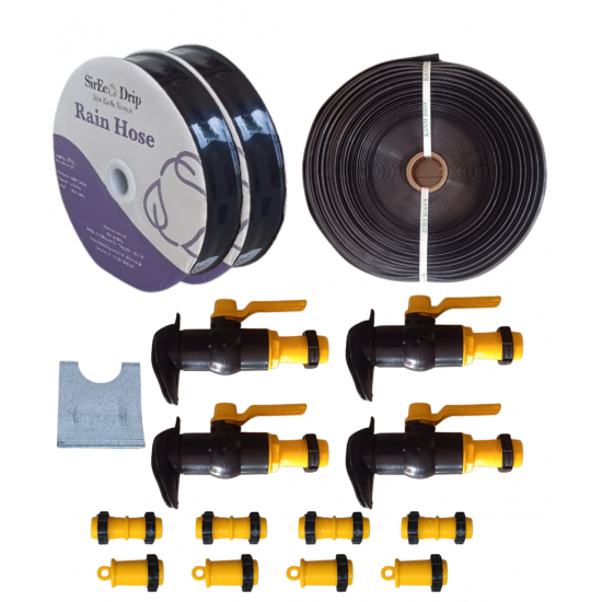 Rain Pipe Kit / 40 mm - 1/4 acre / with 63mm Lay Flat Pipe
